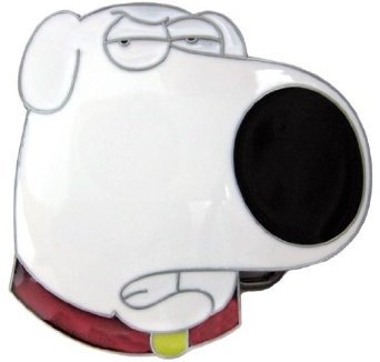Brian Griffin Family Guy Bri Dog Belt Buckle